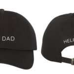 Black Dog Dad HelpAWS Hat