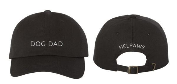 Black Dog Dad HelpAWS Hat