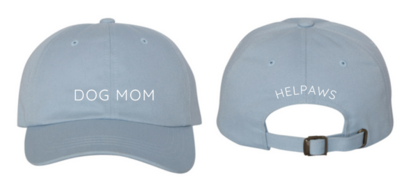 Light Blue Dog Mom HelpAWS Hat